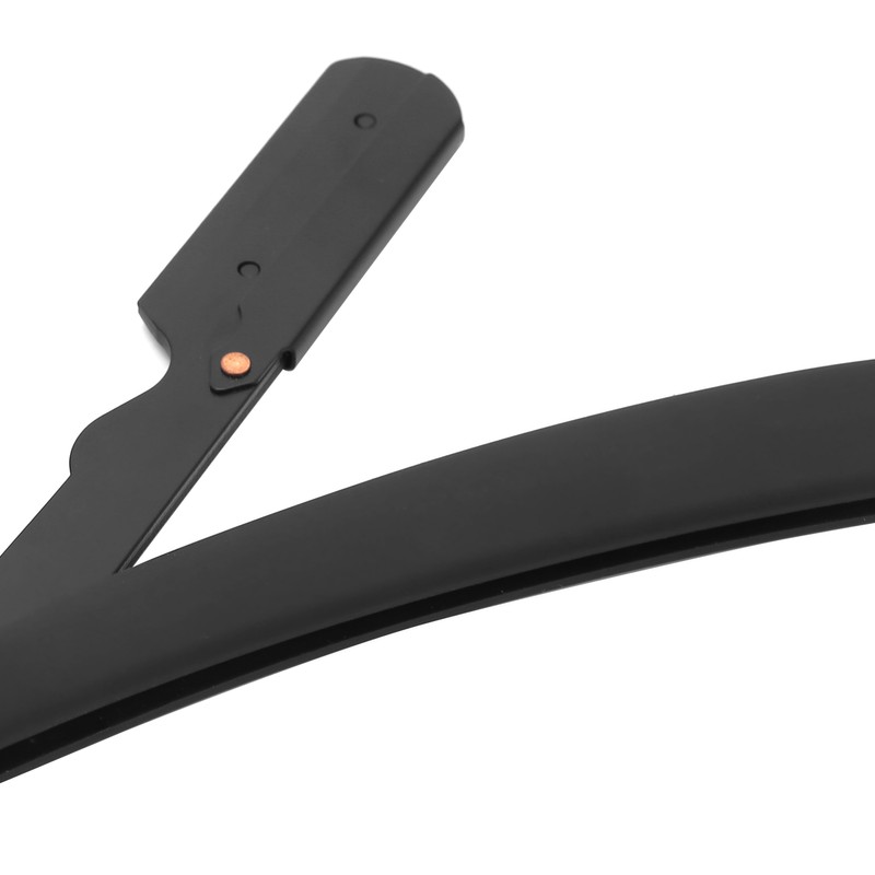 Men's Straight Edge Razor Stainless Steel Manual Razor for Barber