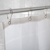 Bath Bliss 12 Pack Carabiner Shower Curtain Roller Rings |
