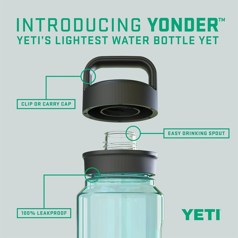 YETI Yonder 750 ml/25 oz Water Bottle with Yonder Chug