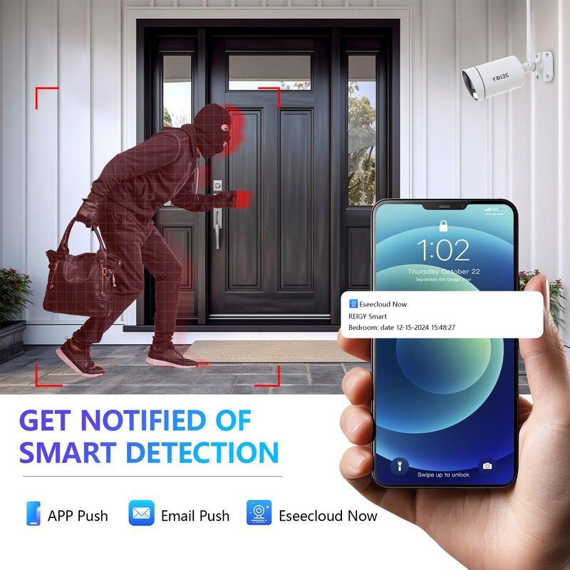 REIGY 5MP Bullet Camera for NVR