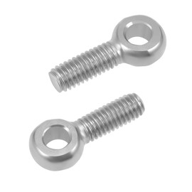 uxcell M6 x 20mm Machinery Shoulder Swing Lifting Eye Bolt 304 Stainless Steel Metric Thread 5pcs