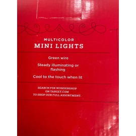 Wondershop Multicolor Mini Lights 100 Lights