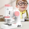 Microscope for Kids Portable Microscope Science Kit with LED Light