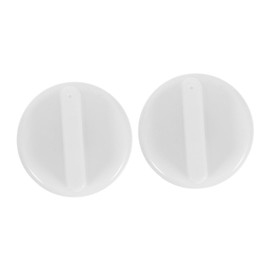 STOBAZA 2pcs Universal Refrigerator Temperature Control Knob Replacement 27mm Adjustable Thermostat Dial Switch Fridge & Freezer Grip Cap for Precise Cooling