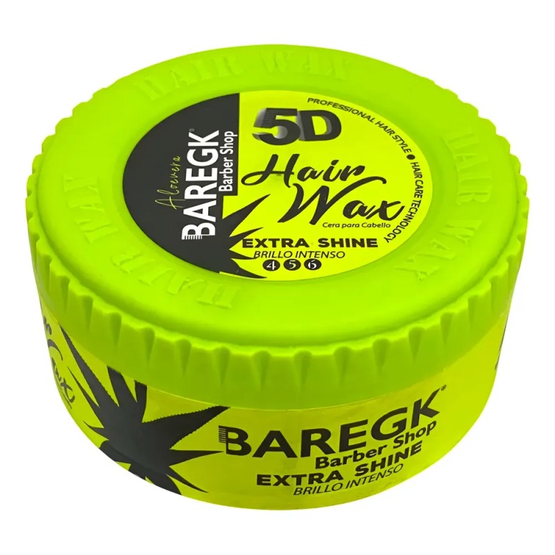 Cera Para Cabello Baregk 5d Profesional Barberias Esteticas Color Verde