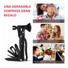 Martillo Multiherramienta, 14 En 1 Herramientas Multiuso De Acero Inoxidable