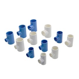 Leakproof Hose Fittings PVC Reducing Tee Connector Three Way Pipe Reducer Adapter Garden Irrigation Connection Tool 25-20 32-20 32-25 40-20 40-25 40-32 (Color : ID 40mm to-32mm)