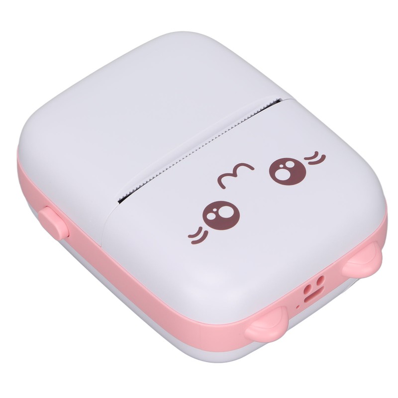 Mini Printer Portable Text Picture Memo Shopping List Label Inkless