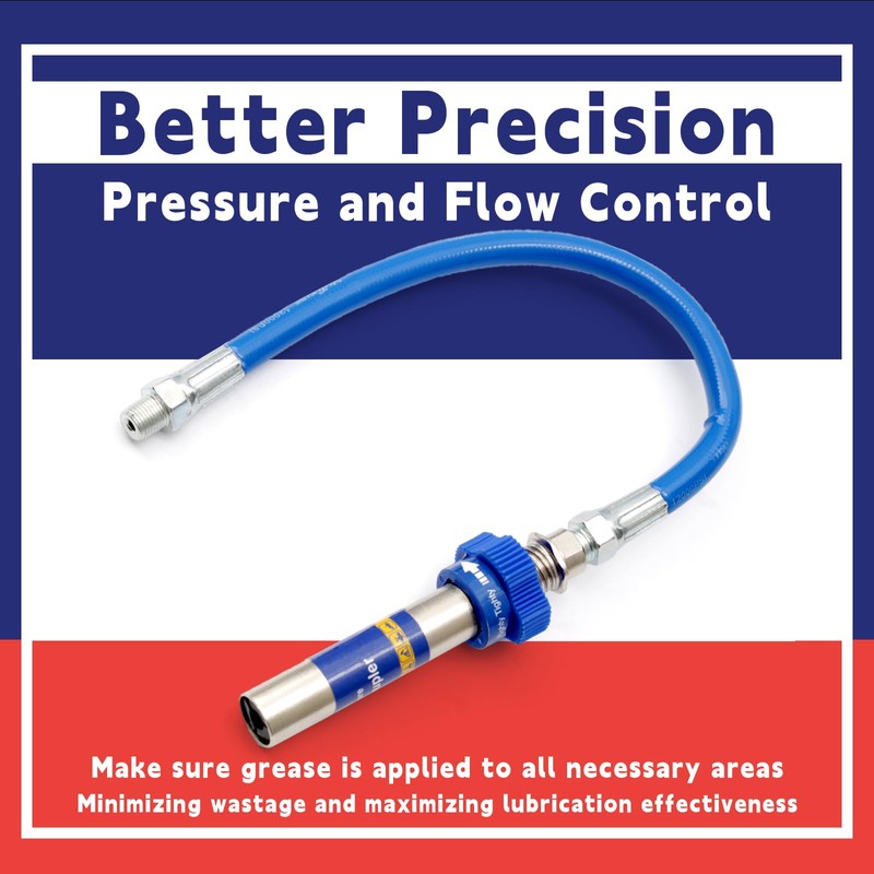 High Pressure Grease Coupler, Heavy-Duty Grease Gun Coupler Fittings Extensions