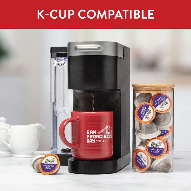 San Francisco Bay Compostable Coffee Pods - Hazelnut Crème (120