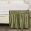 MEILA Full Bed Skirt, Wrap Around Ruffle Bed Skit for