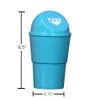 Hammont Mini Trash Can for Car - 4 Pack, 3.75"x6.5"
