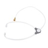 Stethoscope Transparent PP Dual Head Diagnostic Tool Accessory for Monitoring