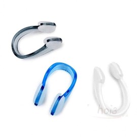 Hoy Swimming Nose Plug Pool Nose Clip Diving Nose Plug Black 5ea
