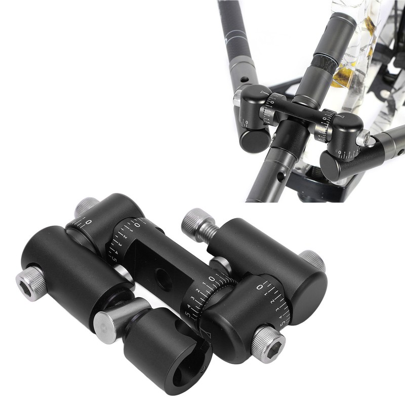 Double Side V Bar Compound Bow Stabilizer Adjustable Quick Disconnect