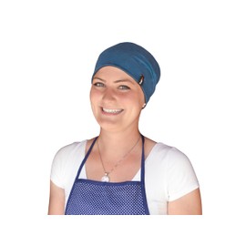 hairtex Stable Beanie – Protects Against Odours – Water Resistant, Dirt-Resistant, Breathable, ocean blue