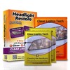 Headlight Restoration Kit - Clear Lights Tech 3-Wipe System