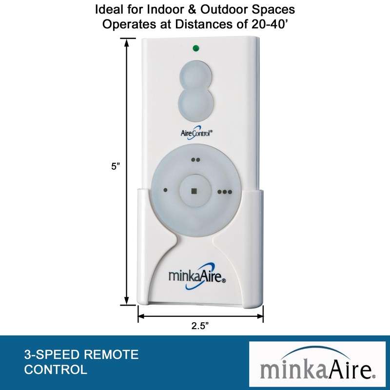 Minka-Aire Hand Held Remote Control and Receiver For LED Ceiling