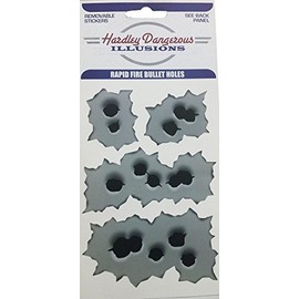 Rapid Fire Bullet Holes Sticker Sheet