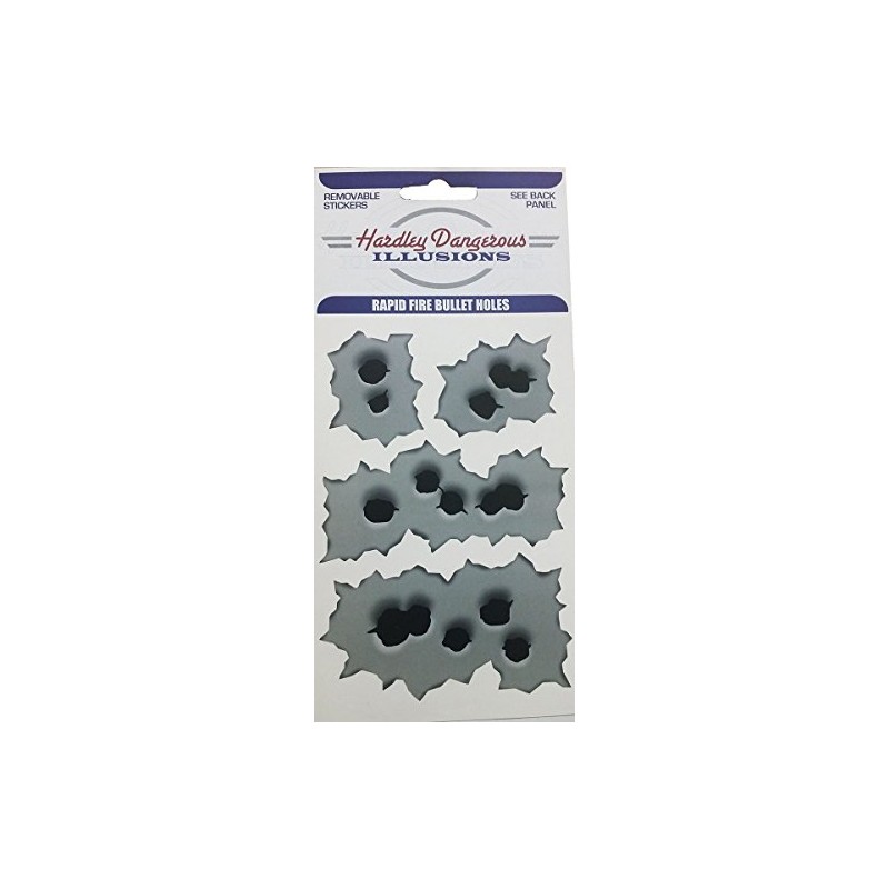 Rapid Fire Bullet Holes Sticker Sheet
