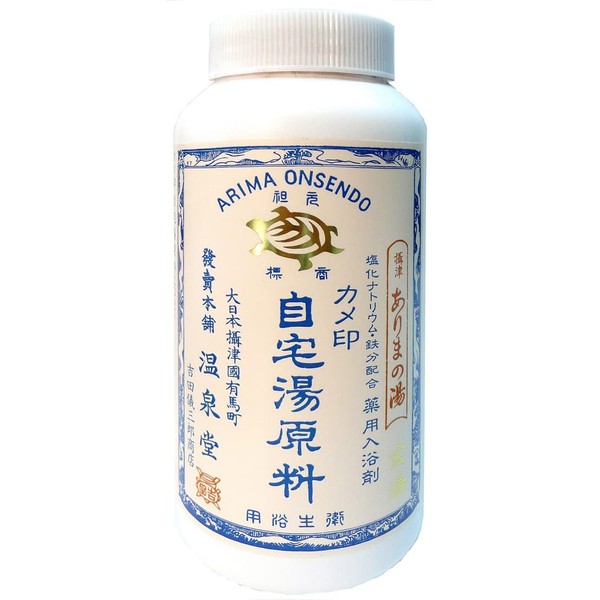 Medicated Bath Salt, Setsu Arima no Yu Kamejirushi Home Bath Ingredient, Value Bottle, 17.6 oz (500 g), Approx. 20 Servings