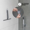 bremermann Shower Squeegee Set, Shower Squeegee with Wall Mount, Window