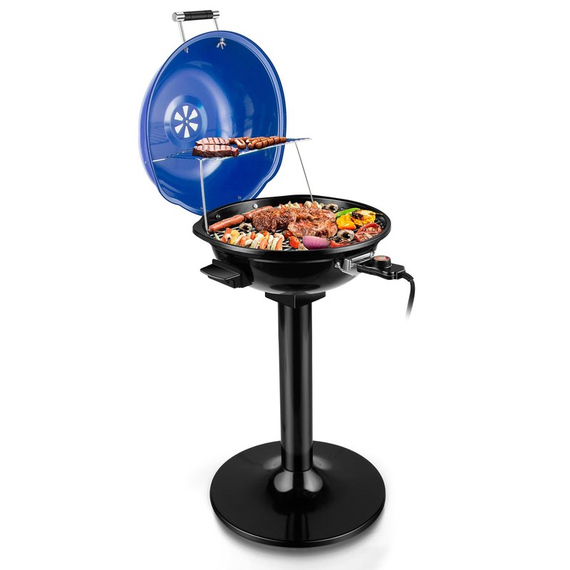 Electric Grill, Techwood Indoor/Outdoor Electric BBQ Grill, 1600W Portable Removable