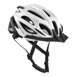 Black Crevice Adult Bicycle Helmet, White/Black, XS/S (50-54 cm)