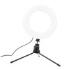 LALAFINA 1 Set Desktop Tripod Fill Light Brightness LED Ring