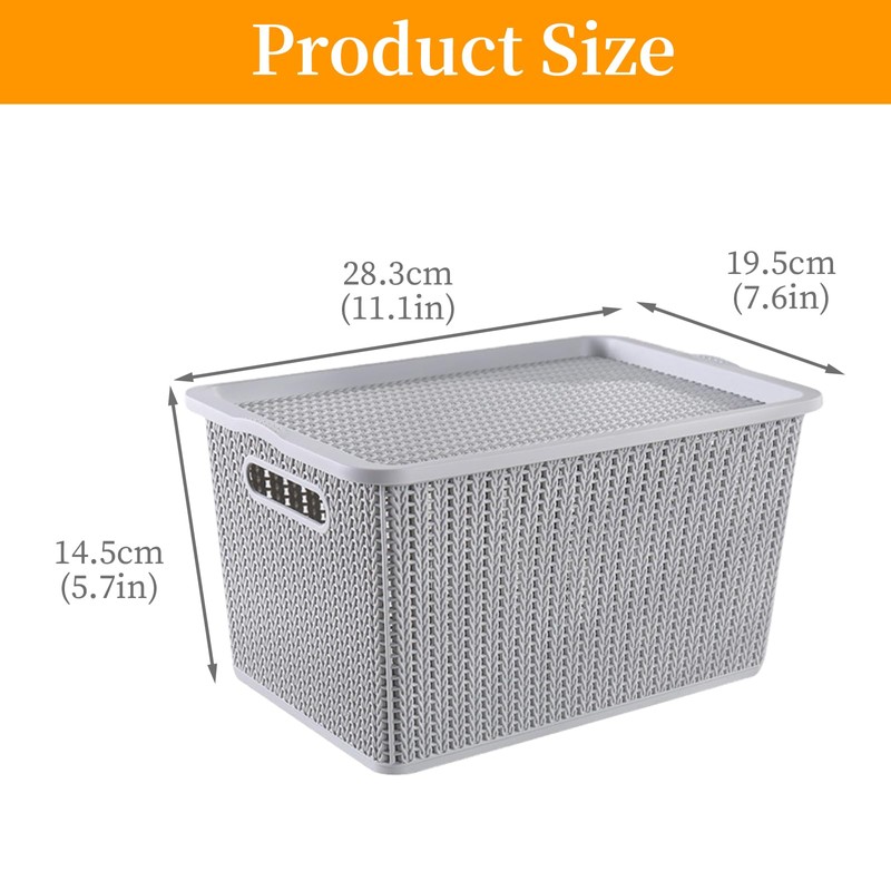 Fruit and Vegetable Storage Basket for Kitchen Counter,Stackable Storage Bins