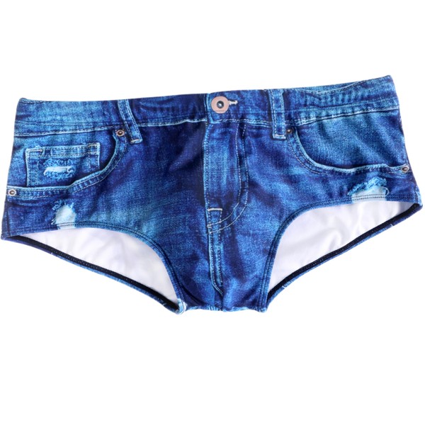 Jeados Swim The Dong Sarong - Bañador para Hombre, Mezclilla,