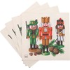 Servietten Nußknackertrio 20er Pack creme 33x33 cm
