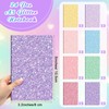 Yexiya 24 Pack Glitter Notebooks Bulk 8.3x5.5 Inch Glitter Lined