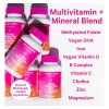 Multivitamínico Pink Stork Total Prenatal con DHA y Folato para