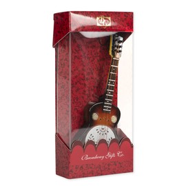 Broadway Gifts 5.5" Brown Wood Spider Resonator Guitar Ornament Decoration