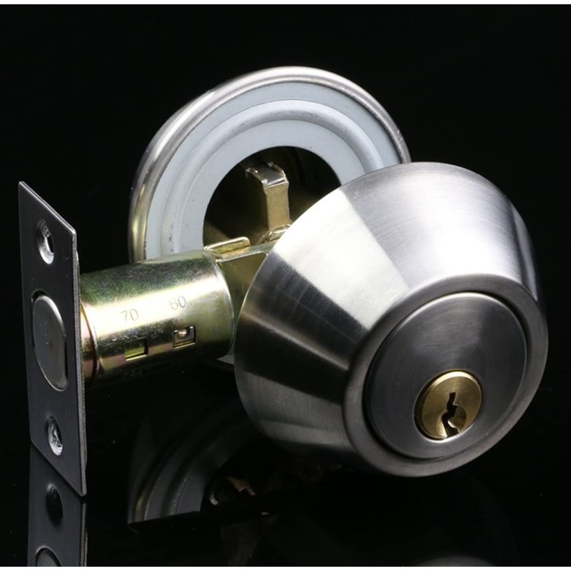 MINETCARE Bilateral Lock, Cylinder Security Lock with Keys on Both