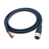 FOWIUNYE M12 12 Pin Female Connector Cable, A Code Straight