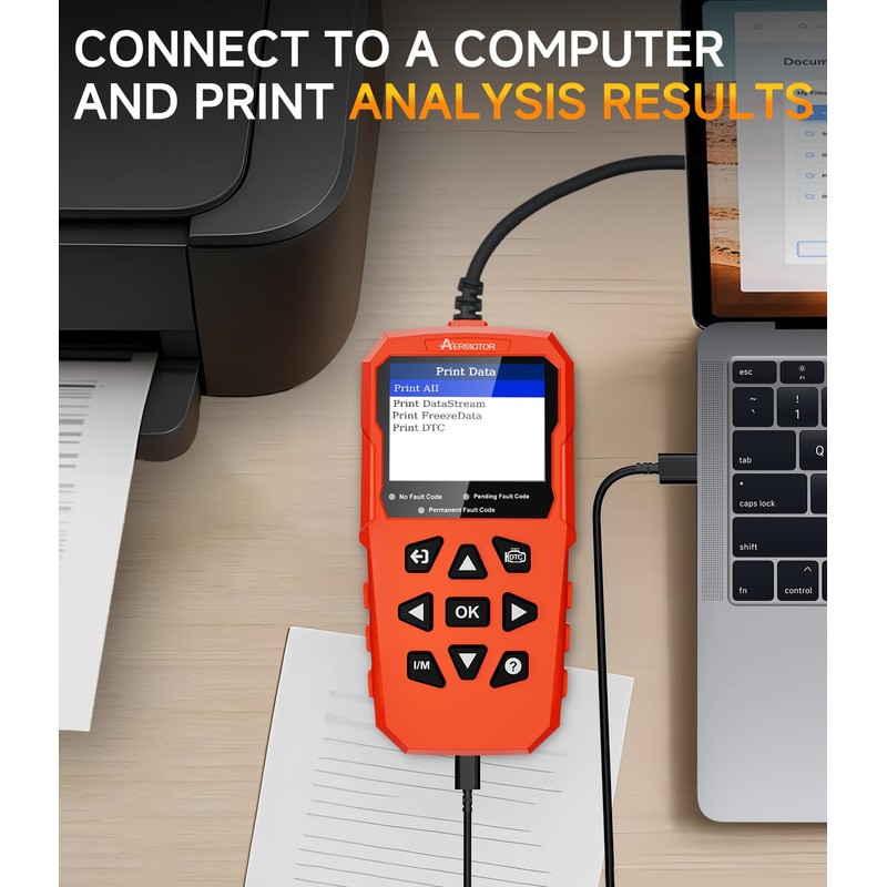 OBD2 Scanner,V880 Car Scanner Diagnostic Tool: Car Check Engine Code