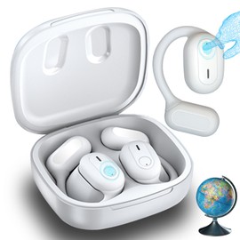 Ai Translation Headphones 144+ Languages Headphones Translator Real Time with App, 5.4 Bluetooth Translation Headphones for iOS and Android, Voice Translator Earbuds for Travel Business Learning