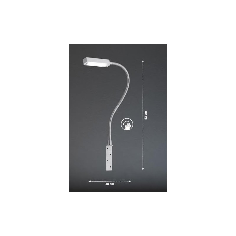 Fischer & Honsel Flex, Raik Bed Light with Gesture Control
