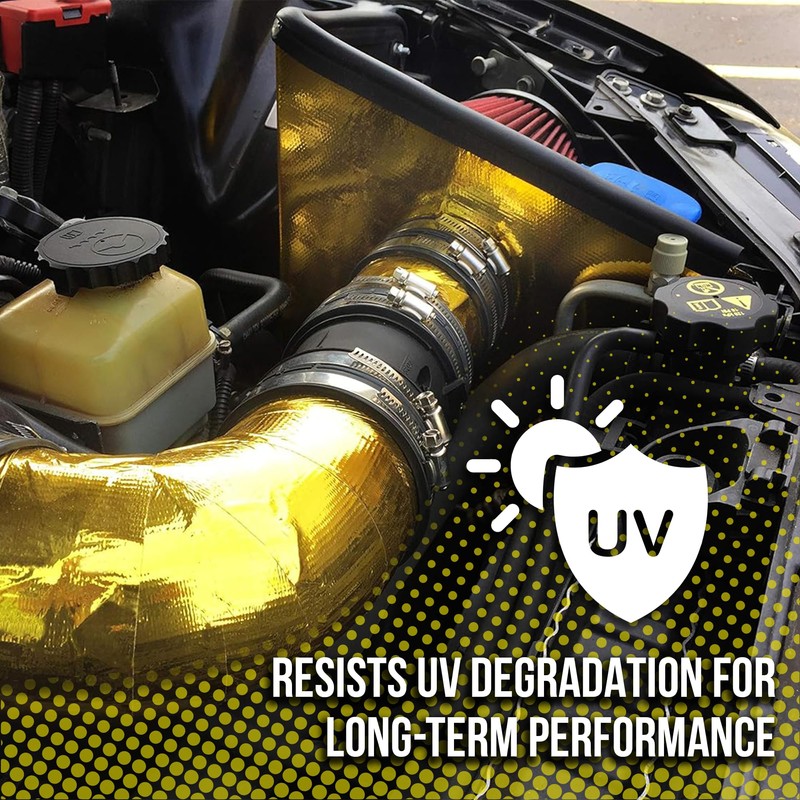 Design Engineering 10396, Inc. Reflect-A-Gold 2" x 15' High-Temperature Reflective,