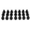 GTOWNWORKS 8 mm Wheel Rim Rivets, 50 Pcs (Black), 8mm/0.31in