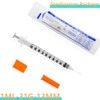 ULOVE PRS 31G 1cc 1ml 1/2-Inch Measurement Lab Accessories for