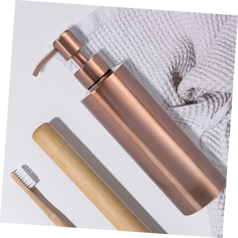 WOONEKY 304 Stainless Steel Soap Dispenser Pump Type Froth Bottle