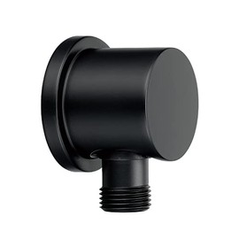 DANZE D469058BS Round Supply Elbow Satin Black