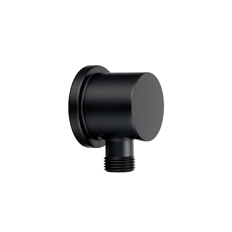 DANZE D469058BS Round Supply Elbow Satin Black