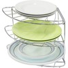 3-Tier Counter Corner Shelf Organizer, Chrome