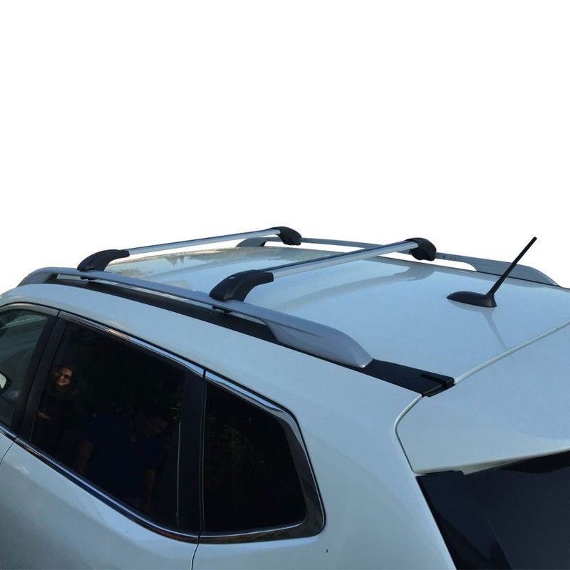 IKON MOTORSPORTS Crossbars Compatible with 2014-2020 Nissan Rogue, OE Fit