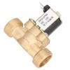G3/4" Normally Open Brass Solenoid Electromagnetic Valve Water Inlet Switch
