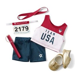 American Girl Team USA - Team USA Track & Field Set for 18 Inch Dolls